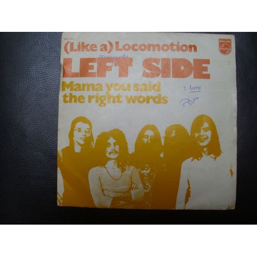 Like A Locomotion<Br>Mama You Said The Right Words
