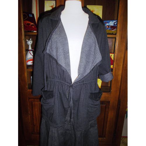 Veste Ml Gris Anthracite Kristina Popovitch Taille L