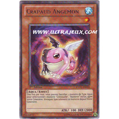Crapaud Angémon (R) Exvc-Fr033