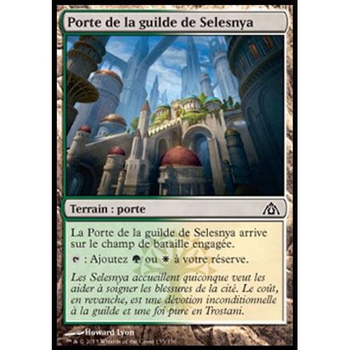 Premium Porte De La Guilde De Selesnya - Le Labyrinthe Du Dragon - C - 155/156