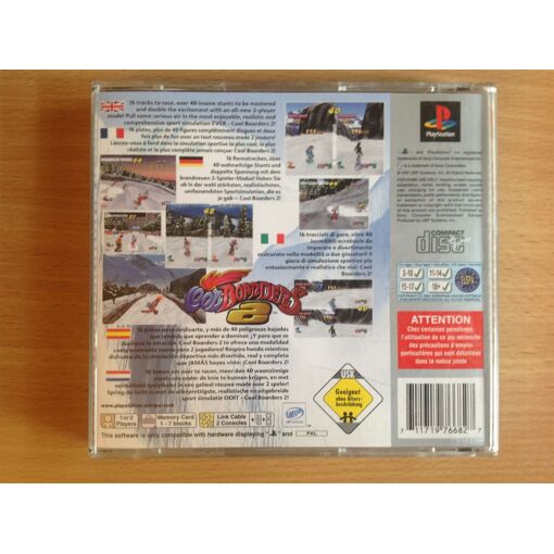 Jeu PS1 COOLBOARDERS 2 – Testé, Bon État, Édition Royaume-Uni