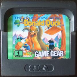 The Lucky Dime Caper Starring Donald Duck Game Gear