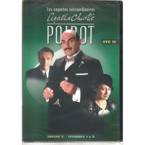 Les Enquetes Extraordinaires - Agatha Chritie - Poirot - Dvd 16