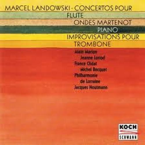 Concertos Pour Flûte, Pour Ondes Martenot, Pour Piano, Marion