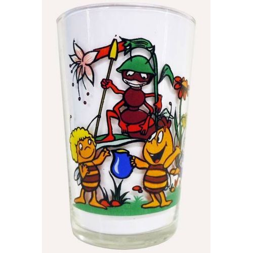 Maya L'abeille - Verre À Moutarde - Maya, Willi, Paul La Fourmi & Le Perce-Oreille