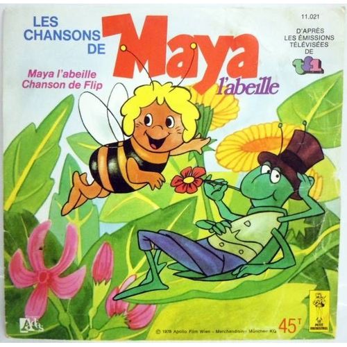Maya L'abeille - Bande Originale 45t - Maya L'abeille / Chanson De Flip