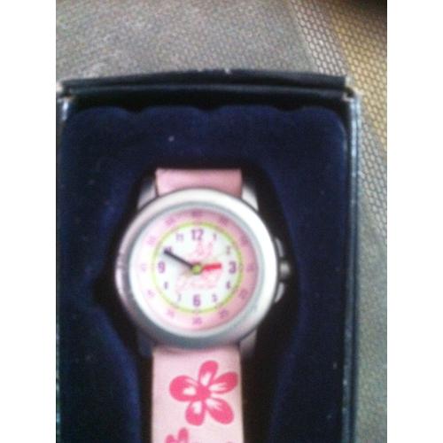 Montre Fille Ddp Decor Fleurs Roses