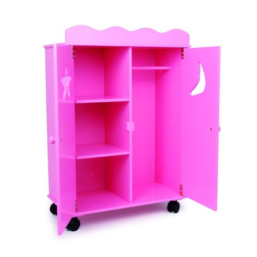 Armoire De Poupée «Rose»