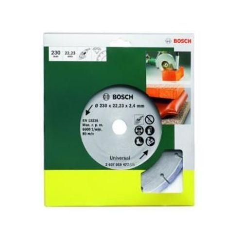 Disque Diamant pour Meuleuse 230 mm 2607019477 Bosch