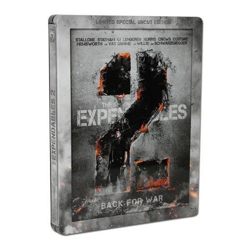 The Expendables 2 - Limited Special Uncut Edition  ( Steelbook ) Import Allemagne Langues : Anglais - Allemand