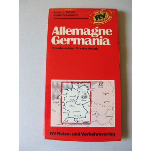 Allemagne - 1/800 000