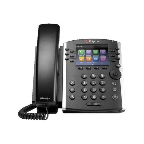 Poly VVX 400 - Téléphone VoIP - (conférence) à trois capacité d'appel - SIP - 12 lignes