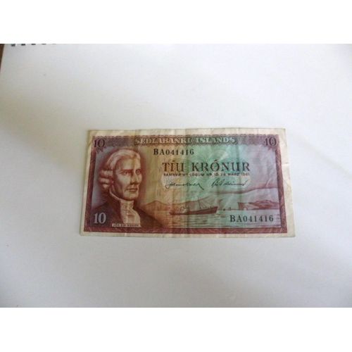 Islande 10 Kronur 1961