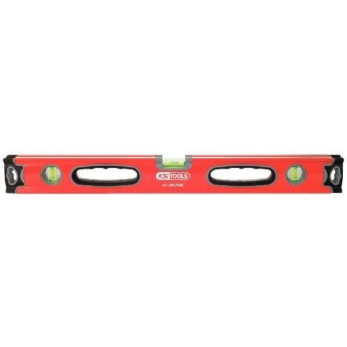 Niveau aluminium à double semelle fraisée, 2m