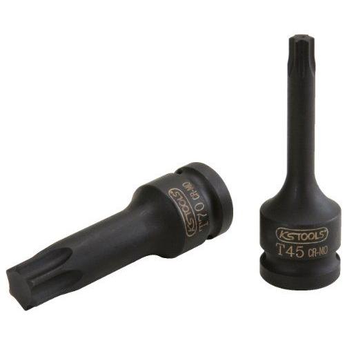 Douilles à choc TORX 80, 1/2''