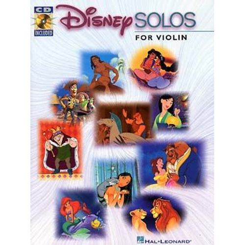 Disney Solos - Instrumental Solos Play-Along For Violin (Book/Online Audio)