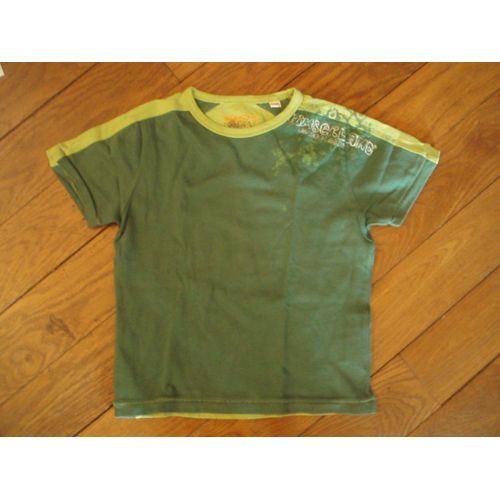 Superbe T-Shirt Timberland Manches Courtes (Taille : 4 Ans)