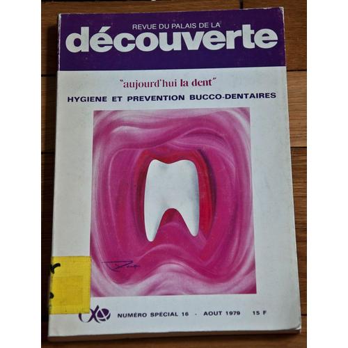 Revue Du Palais De La Découverte, Numéro Spécial 16, Août 1979.