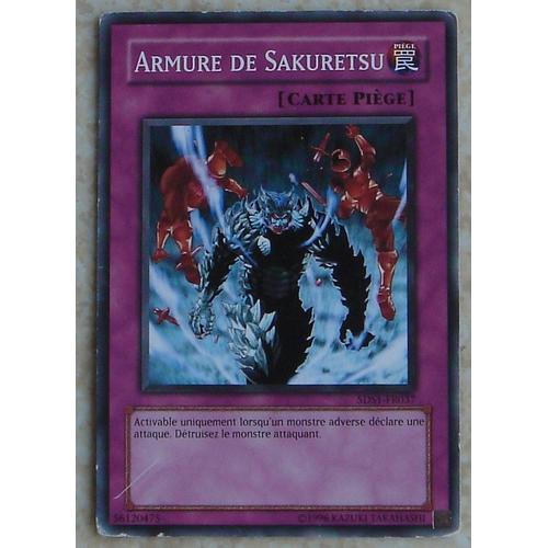 Carte Yu-Gi-Oh Armure De Sakuretsu 5ds1-Fr037 - Carte Piège