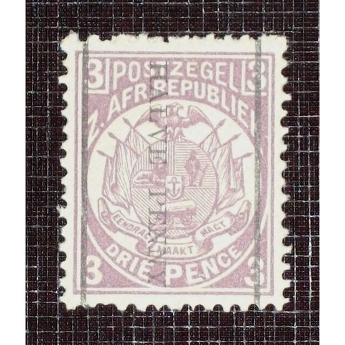 Transvaal N° 89 Neuf Sans Charnière De 1885 - 1/2p Sur 3p Violet « Armoiries »