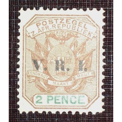 Transvaal N° 126 Neuf Sans Charnière De 1900 - 2p Brun Et Vert « Armoiries » Surchargé V.R.I.