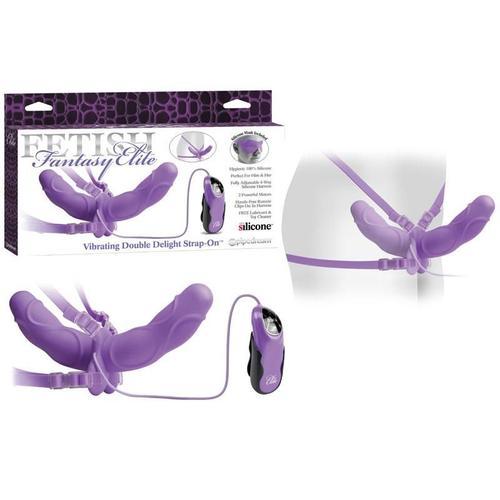 Double Gode Ceinture Vibrant Fetish Fantasy Elite - 26cm