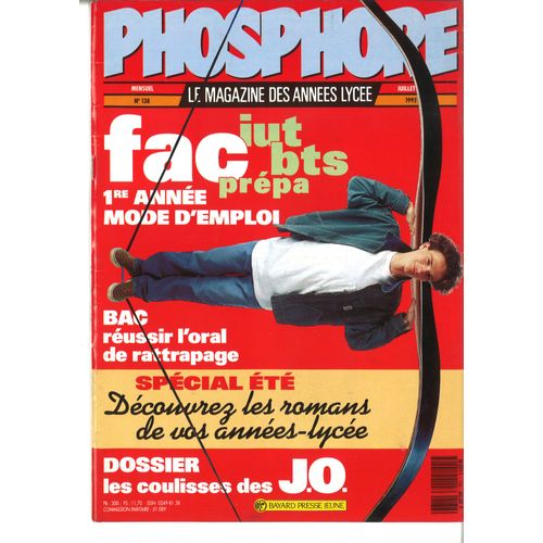 Phosphore  N° 138 : Fac 1ère Année Mode D'emploi