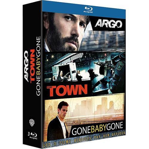 3 Films Réalisés Par Ben Affleck - Argo + The Town + Gone Baby Gone - Édition Limitée - Blu-Ray