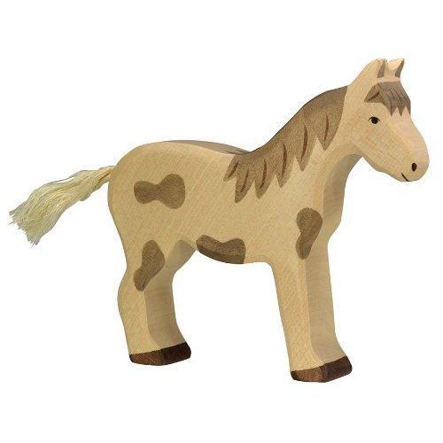 Holztiger - 80037 - Figurine - Cheval, Debout, Tachet