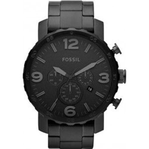 Fossil Montre Noir Chronographe Hommes Nate Jr1401