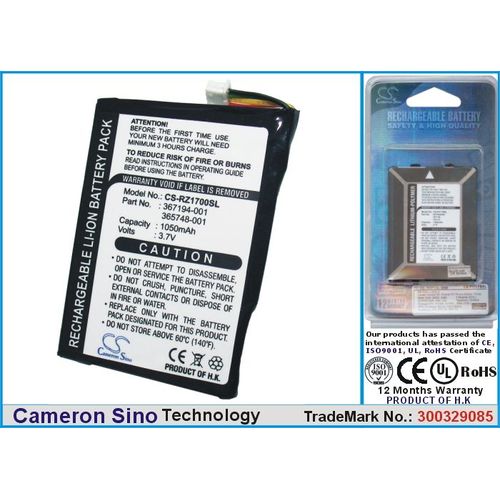 Batterie Pda Smartphone Hp Compaq Ipaq Jornada Aero Ipaq Rz1700 , Ipaq Rz1710 , Ipaq Rz1715 , Ipaq Rz1717 -