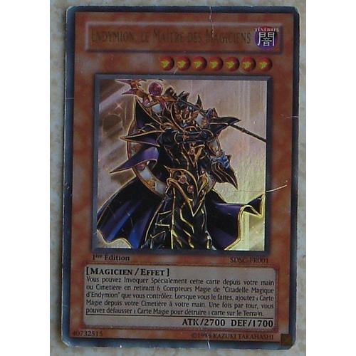 Carte Yu-Gi-Oh Endymion Le Maître Des Magiciens Sdsc-Fr001 - Holo - 1ère Édition - Ultra Rare - Magicien/Effet