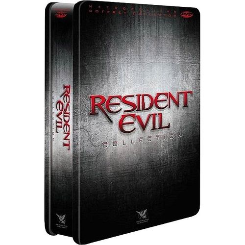 Resident Evil Collection : Resident Evil + Resident Evil : Apocalypse + Resident Evil : Extinction + Resident Evil : Afterlife + Resident Evil : Retribution - Coffret Métal - Édition Limitée