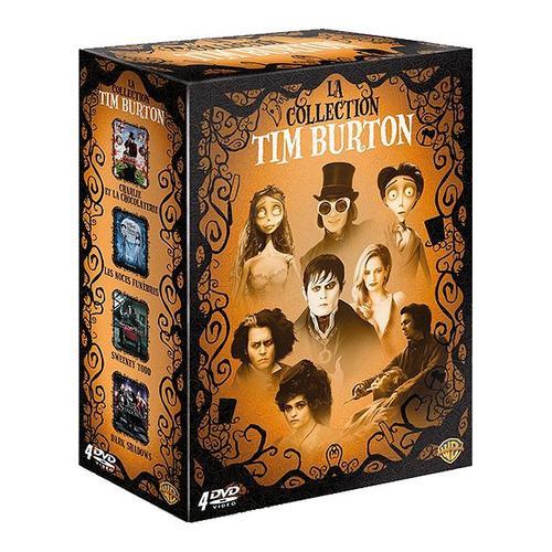 La Collection Tim Burton - Charlie Et La Chocolaterie + Les Noces Funèbres + Sweeney Todd + Dark Shadows - Pack