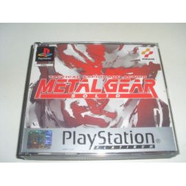 Metal Gear Solid - Édition Platinum Ps1