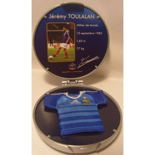 Boitier  Maillot Equipe De France 20 - Jérémy Toulalan - Happy Meal - Mcdo 2009