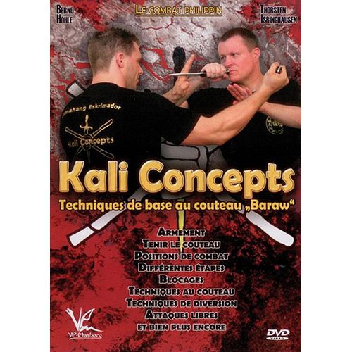 Kali Concepts : Techniques De Base Àu Couteau ""Baraw""