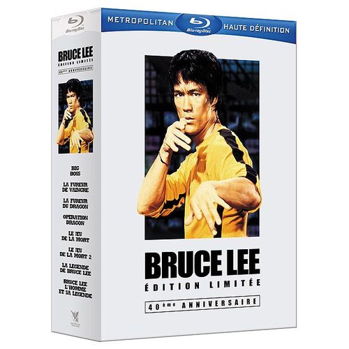 L'intégrale Bruce Lee - Les Films - Coffret 7 Disques - Édition Limitée 40ème Anniversaire - Blu-Ray