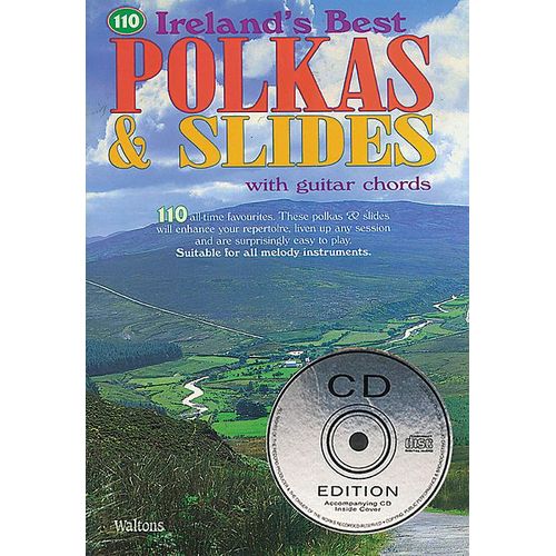 110 Best Irish Polkas & Slides + Cd