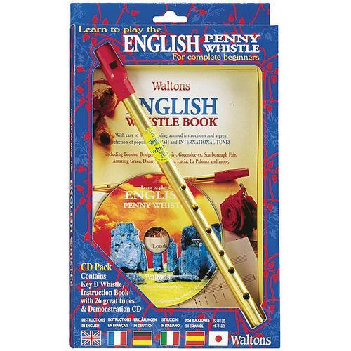 English Tin Whistle Pack + Cd