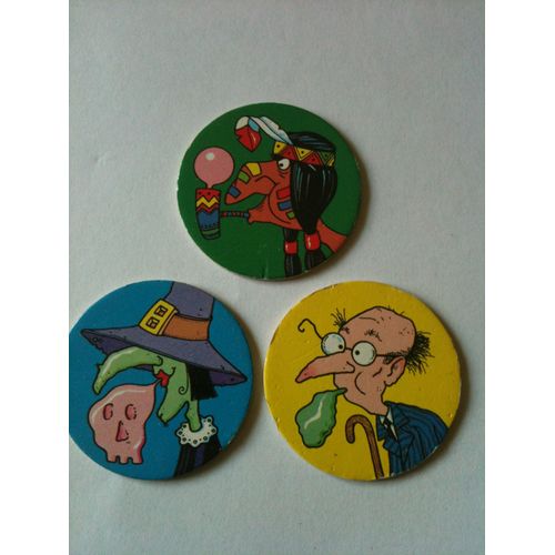 Lot De 3 Pogs Malabar