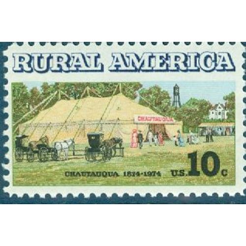Usa 1974 - Rural America - 2 X 10c - Scott 1505 1506 - Neufs Sans Charnière