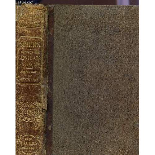 Dictionnaire General Anglais Francais Et Francais Anglais.