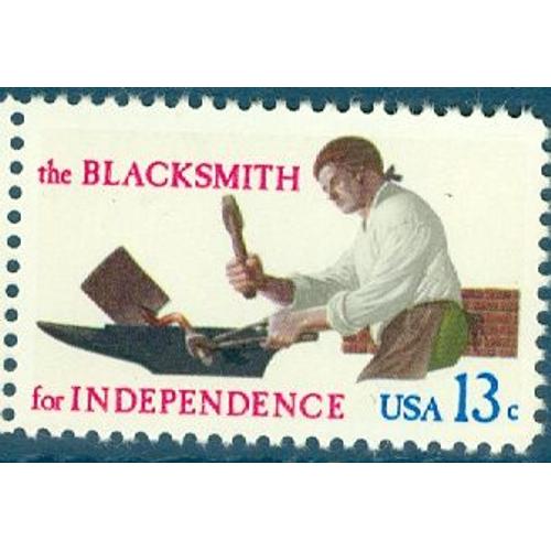 Usa 1977 - Blacksmith For Independence - 13c - Scott 1718 - Neuf Sans Charniere