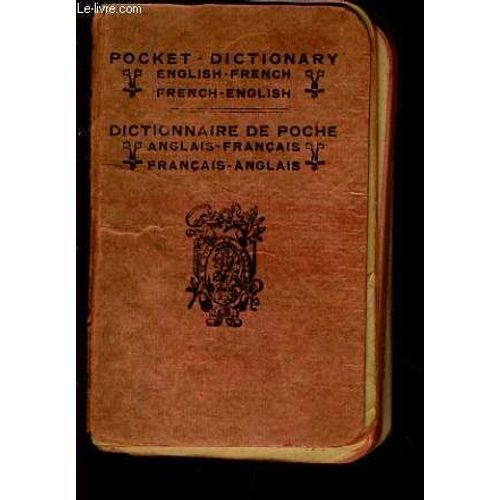 Dictionnaire De Poche Anglais-Francais / Francais-Anglais