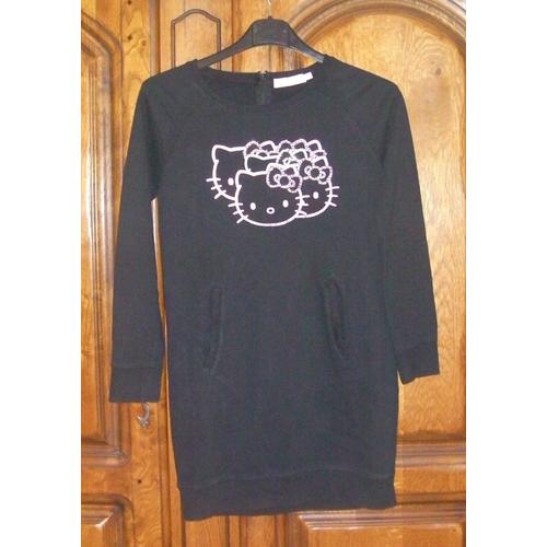 Sweat  Noir Victoria Couture - Taille 14 Ans