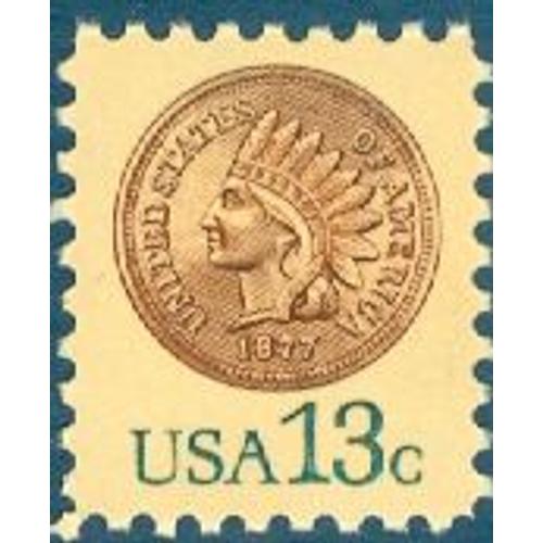 Usa 1973 - Indian Head Penny - 13c - Scott 1734 - Neuf Et Sans Charnière