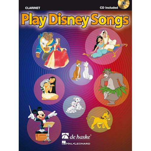 Play Disney Songs Clarinette + Cd