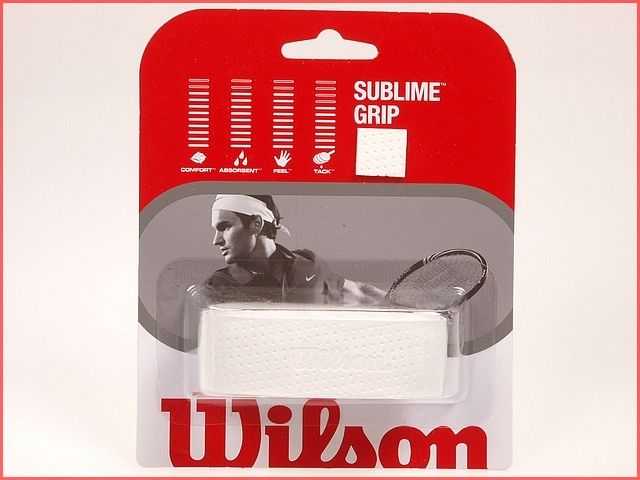 Grip Raquette De Tennis Wilson Sublime Grip Blanc Blanc 87468