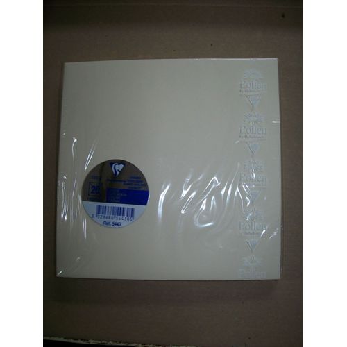 Enveloppe Pollen - 120 G - Format 165 X 165 Mm - Paquet De 20 - Bulle